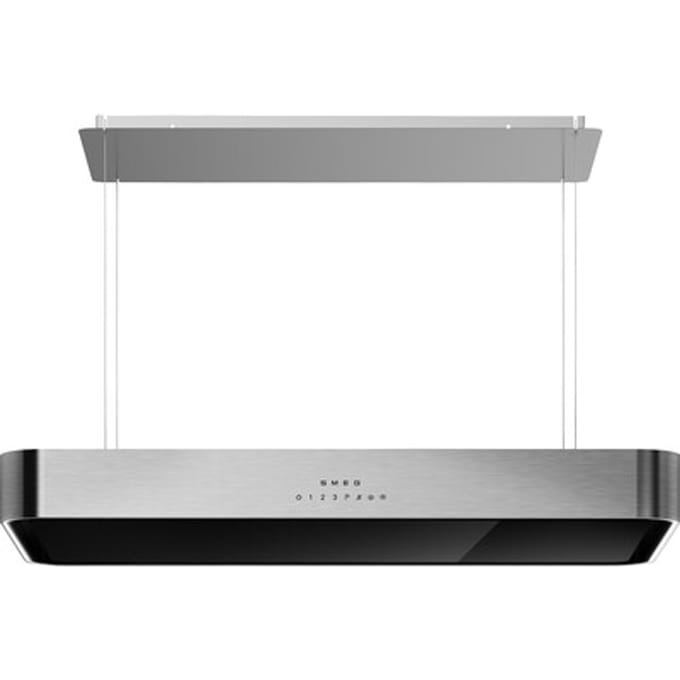SMEG Eilandkap Afzuigkap, Eilandkap, Isola, Roestvrij staal, 100 cm