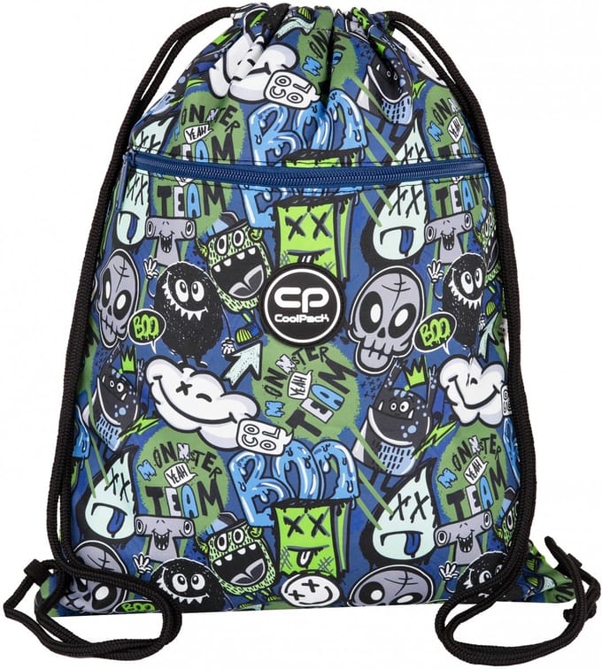 CoolPack Sporttas Monster Team - Ruime Schoenen - op Kledingtas