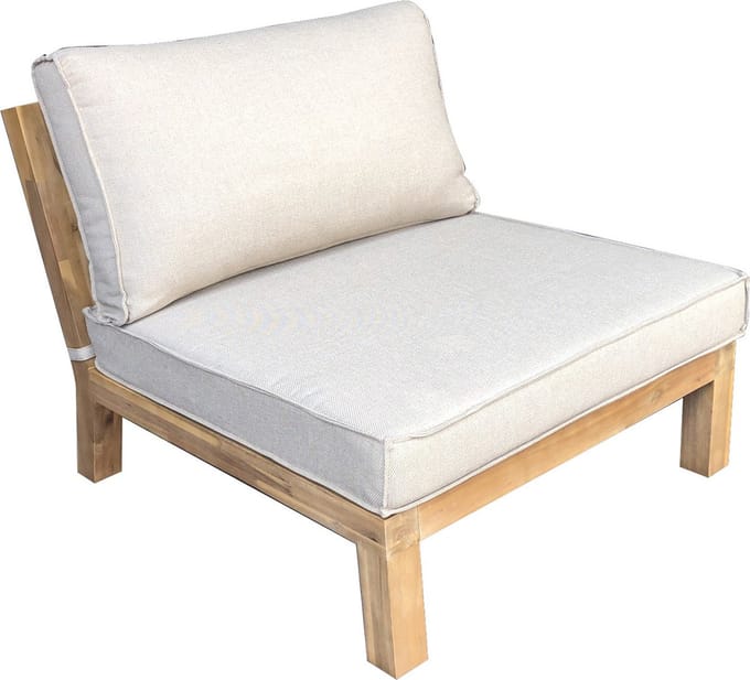 Middenelement Kent | Loungestoel | Sand | Acacia