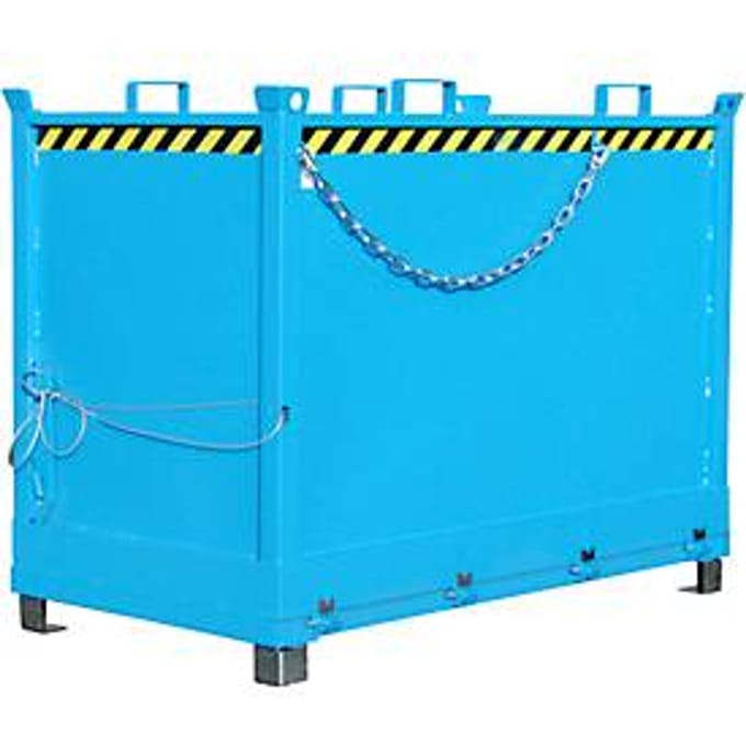 Bodemklepcontainer FB 2000, blauw