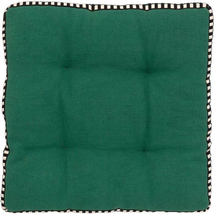 Atmosphera Stoelkussen Malakite - 38x38cm - Cedergroen