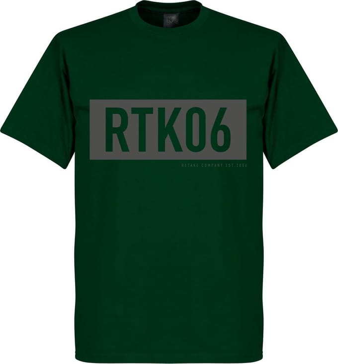 Retake RTK06 Bar T-Shirt - Groen - S