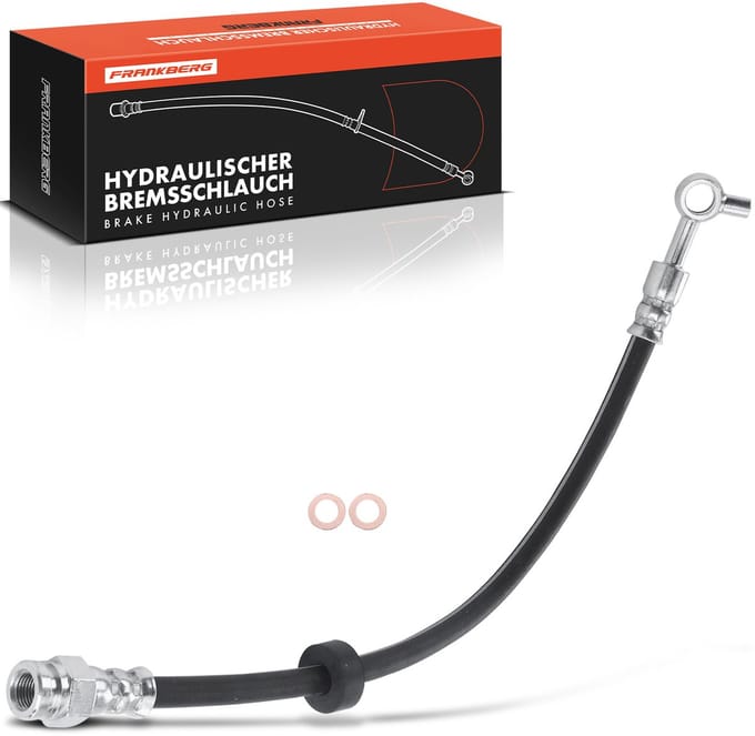 Frankberg 1x Remslang Remleiding Achteras Links voor Mazda MPV II LW