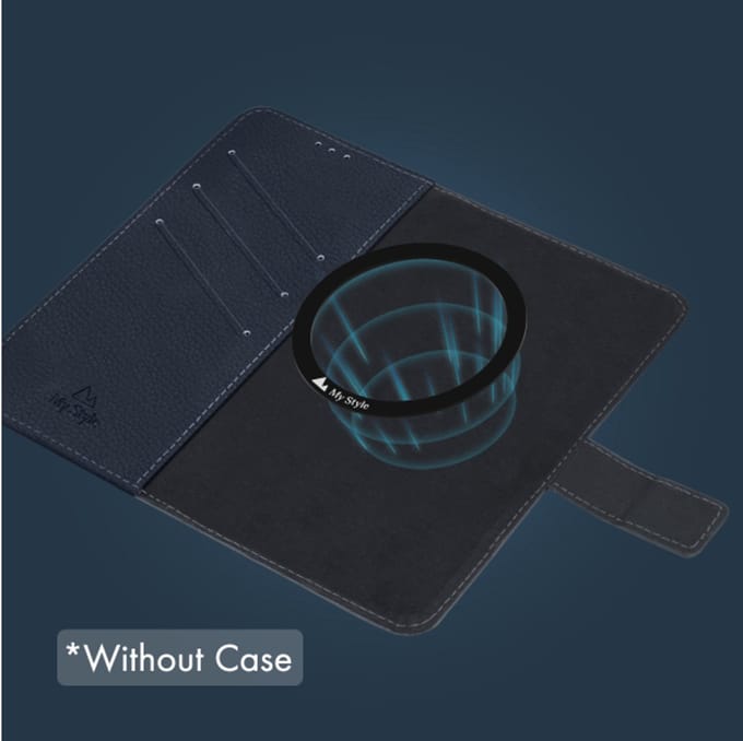 My Style Universal MagSafe Compatible Wallet - Midnight Blue 6.3 (Without Case)