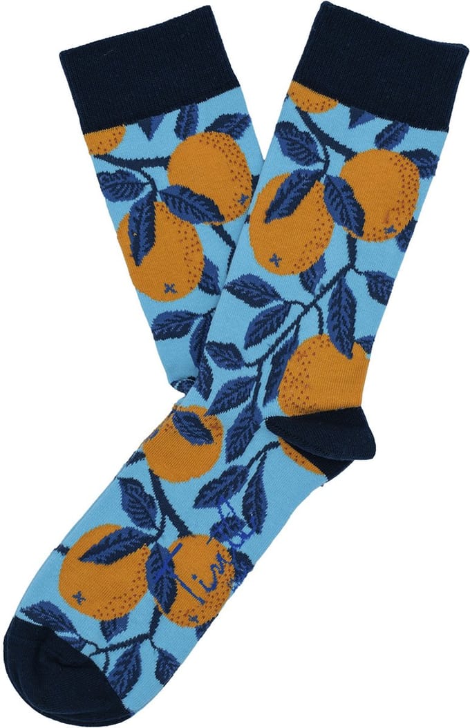 Tintl socks unisex sokken | Food - Orange (maat 36-40)
