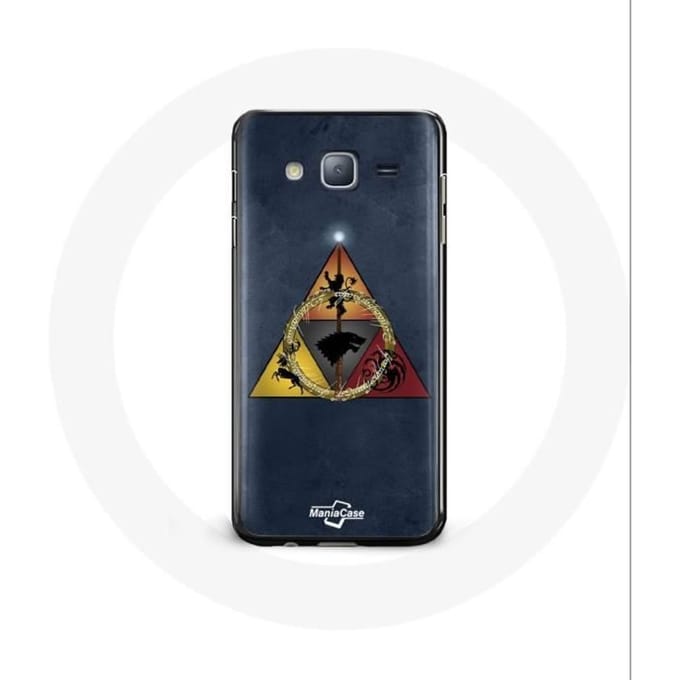 Coque - Game of Thrones - Samsung Galaxy J7 2016 - Souple - Protection smartphone - Logo Baratheon