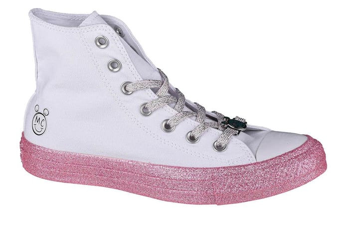 Converse X Miley Cyrus Chuck Taylor Hi All Star 162239C, Dames, Gymschoenen, wit 37 wit
