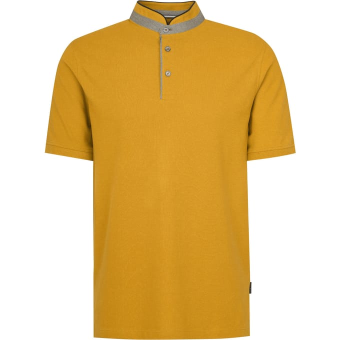 Bugatti Herren Poloshirt met opstaande kraag