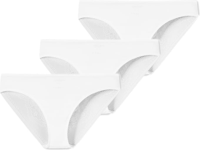 Schiesser Dames slip / onderbroek 3 pack Invisible Lace