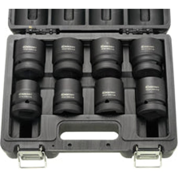 8-Delige Krachtdoppenset In Plastic Magazijn 3/4" (19 mm)