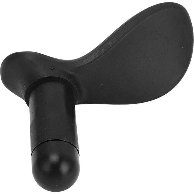 Outil de massage des tissus profonds Trigger Point Outil de massage manuel portable à poignée ergonomique black