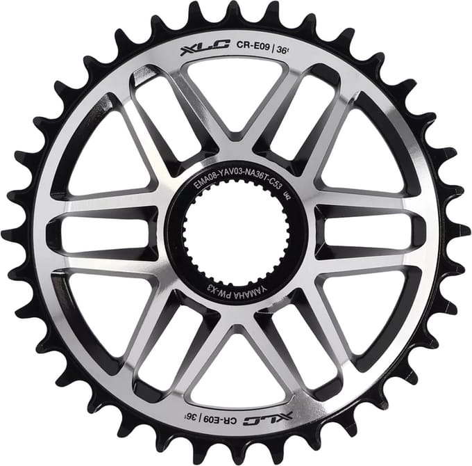 XLC CR-E07 Kettingblad - E-Bike - 36 Tanden - Aluminium - Zilver