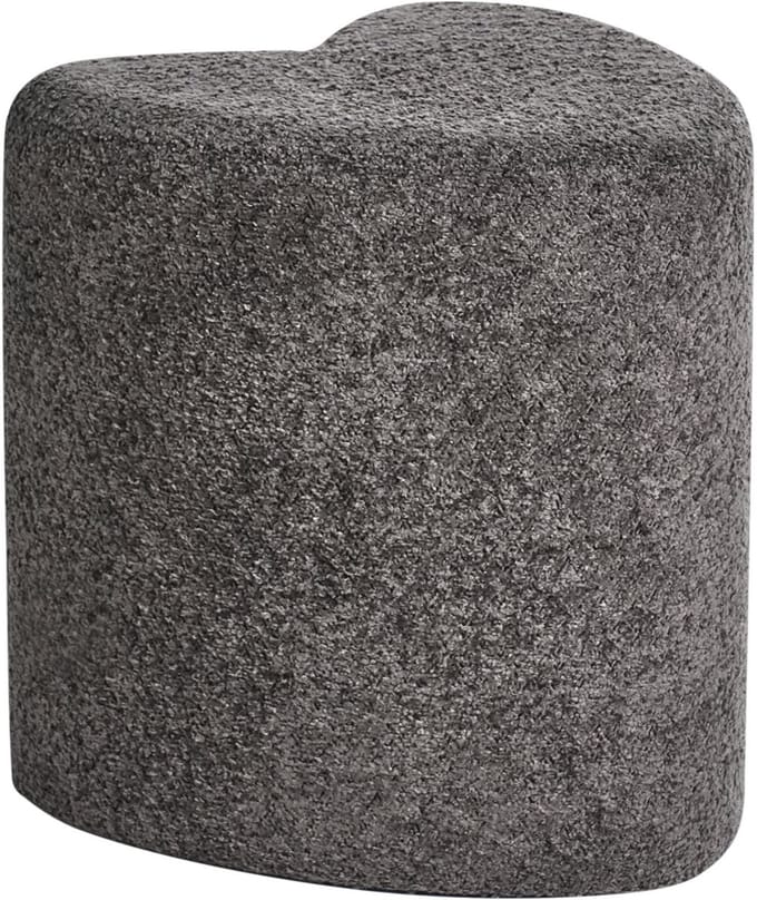 SCOTIA - Poef - Donkergrijs - Chenille