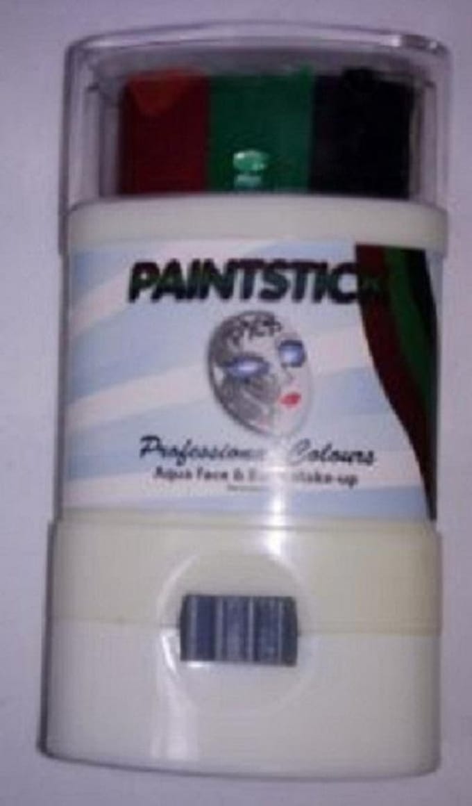 Screw-up paint stick bruin groen zwart