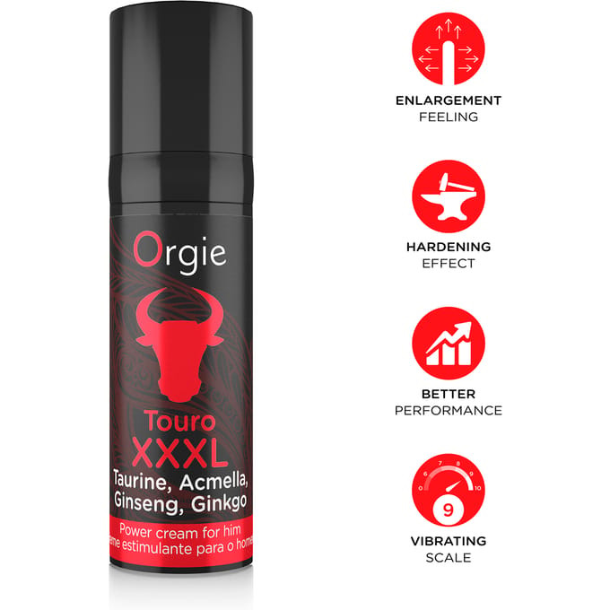 Orgie - Touro - XXL Erection Cream - 0.5 fl oz / 15 ml