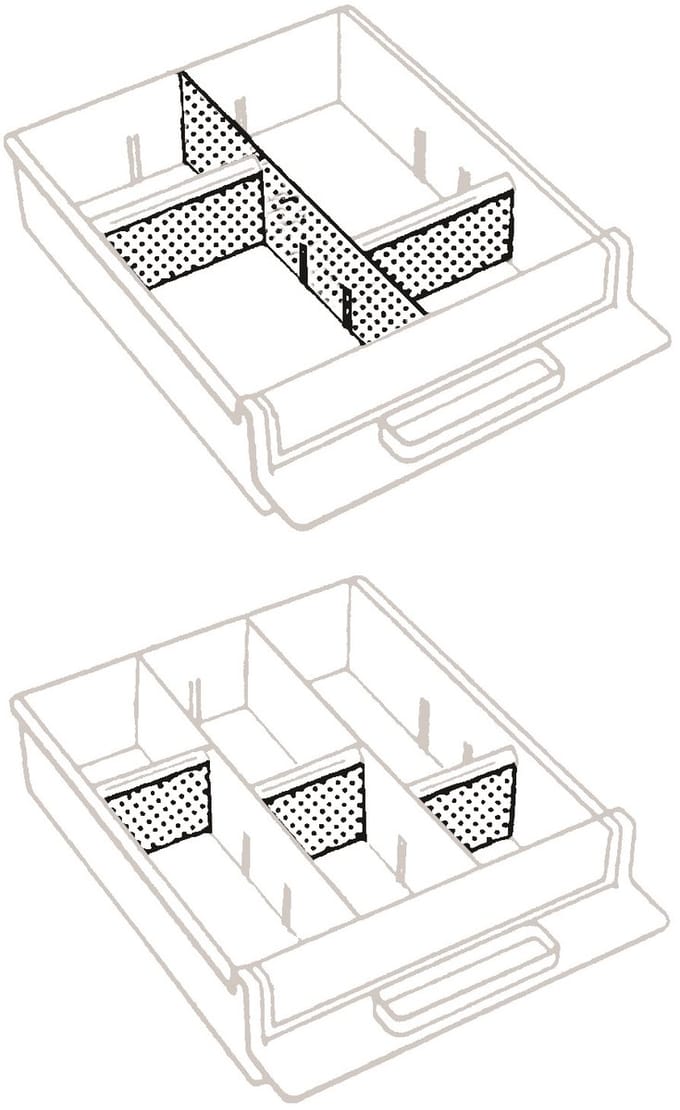 Raaco Tussenschot v. lade 4-800 (per 24) 24x80128