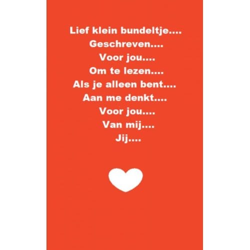 Lief Klein Bundeltje - Arie Broere