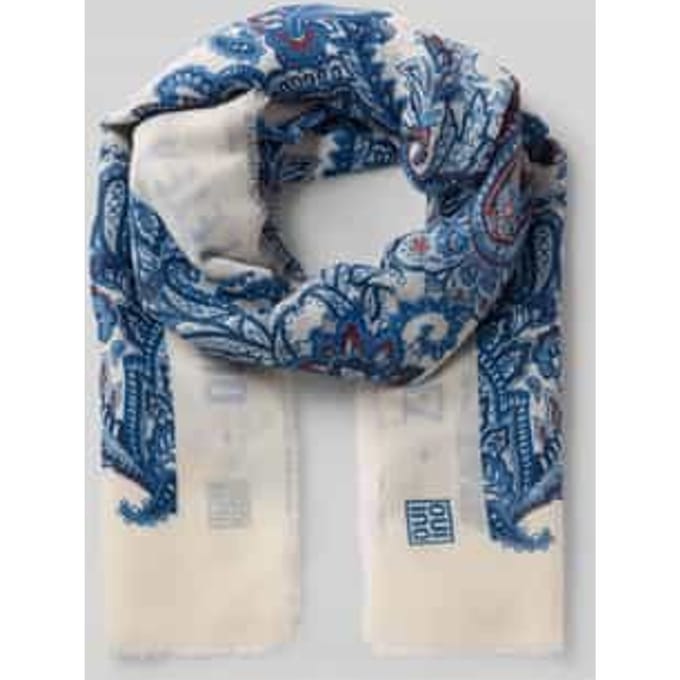 Sjaal met all-over paisleyprint