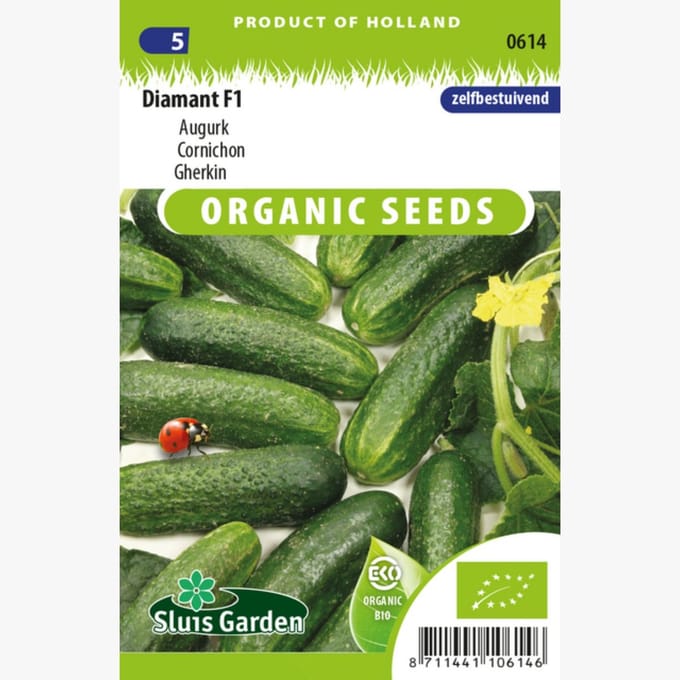 Sluis Garden - Biologische Augurk Diamant F1