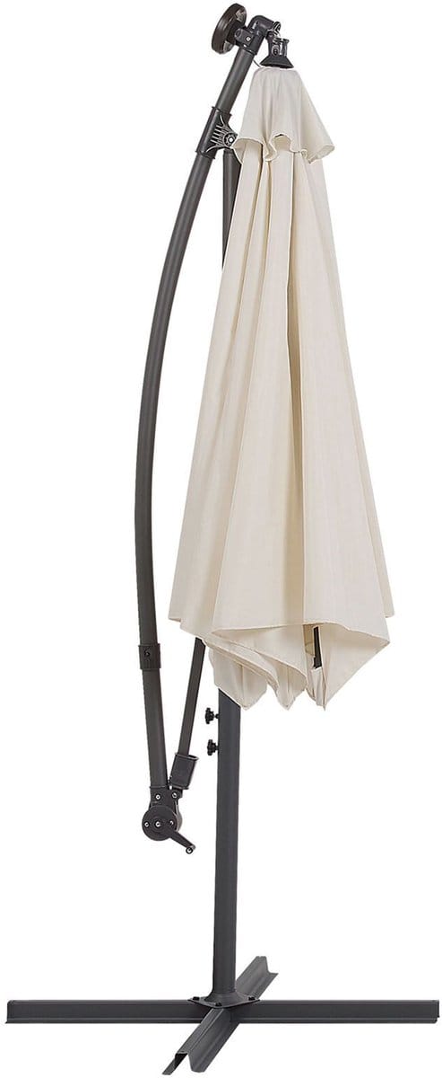 CORVAL - Led Parasol - Beige - Polyester