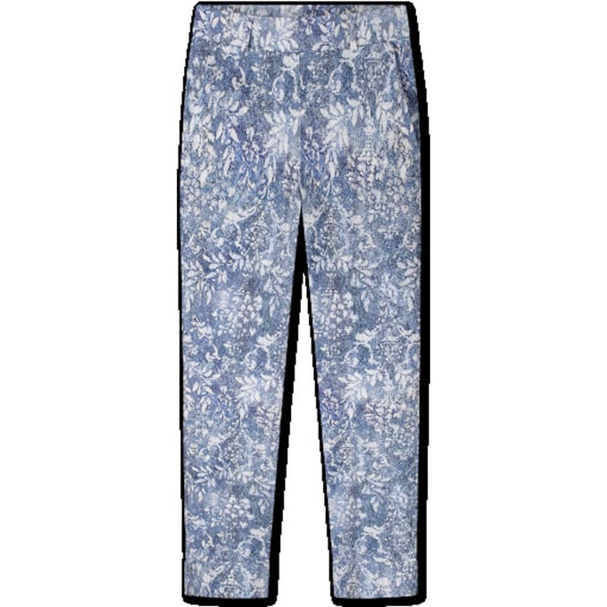 Broek Helena Hart 7306Deni- Broek ziggy print deni