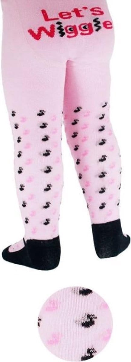 Let's wiggle maillot roze 0-6 maanden