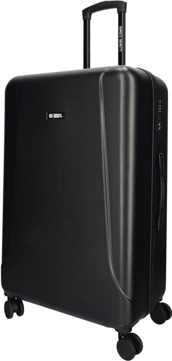 Enrico Benetti Edmonton - Koffer - 80 cm 106L - Zwart