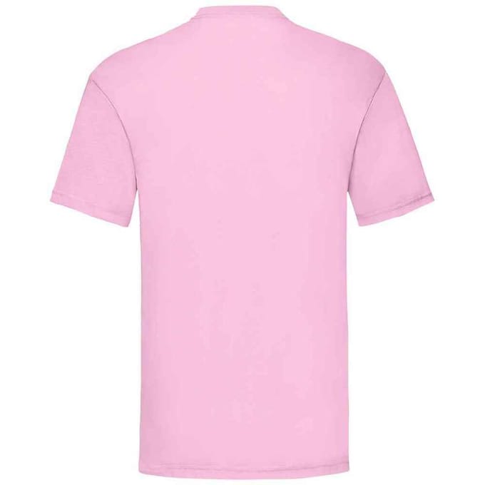 Fruit of the Loom Heren Valueweight T-Shirt (Lichtroze)