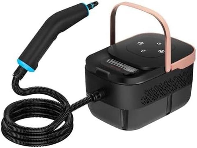Draagbare Stoomreiniger - Stoomboot Handheld - Grondig Reinigen - Hoge Druk Stoom - 2500W - Wit