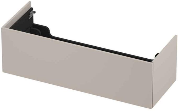 INK - Onderkast 1 Lade Push 2 Open Bestaande Uit - 1200x450x376 Mm - Mat Kasjmier Grijs