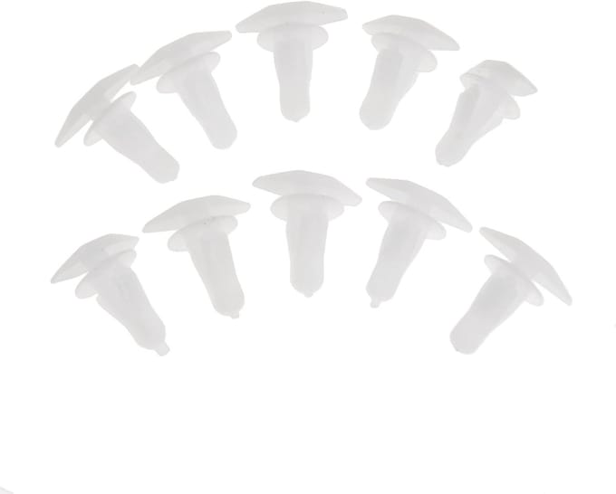 50 stks Deur Weerstrip Clips Rubber Seal Trim Pakking Bevestigingen