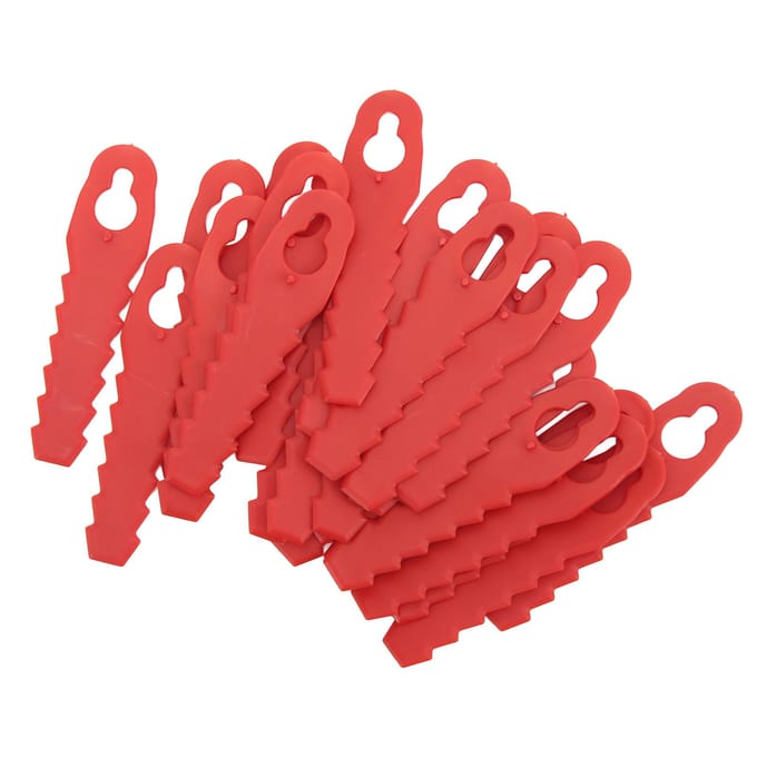 25 stuks Grasmaaier Plastic Mesjes Grasmaaien Vervanging voor L85 Getande Trimmer Accessoires