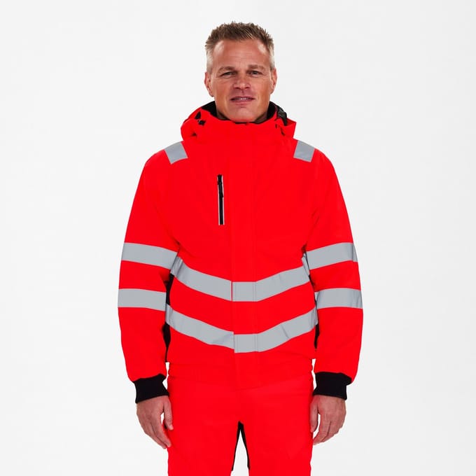 Engel Safety pilot jack 1246-930 - Hi-vis Red / Black - L