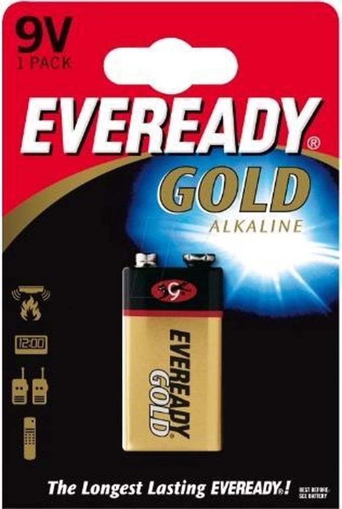 Energizer Eveready Gold - Batterijen - 9V - Alkaline 1 stuks