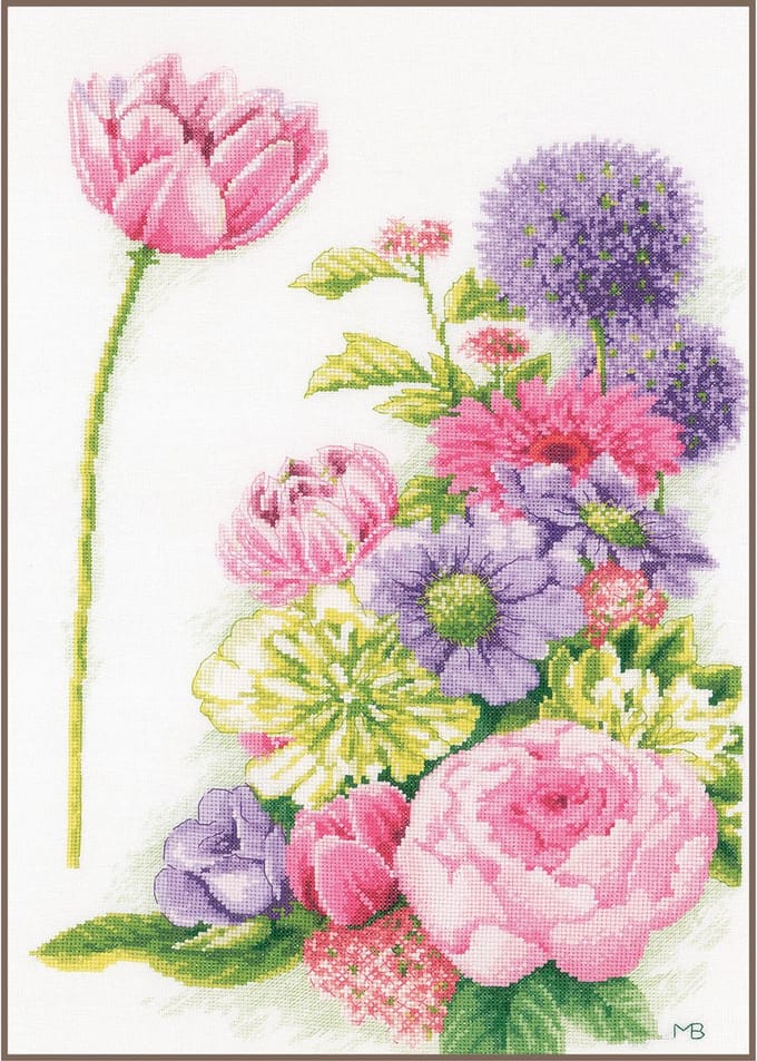 Lanarte - Telpakket kit - Bloemenpracht - PN-0196208