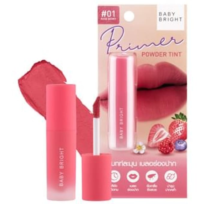 Baby Bright - Primer Powder Tint 01 Rose Berry