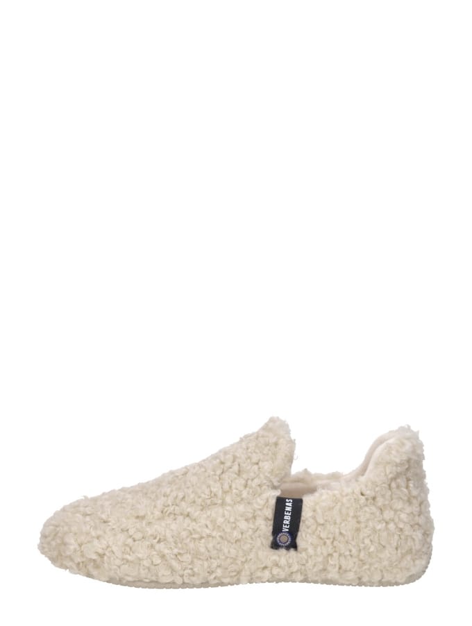 Verbenas Yuk Curly Pantoffels Dicht - Beige - Maat 36