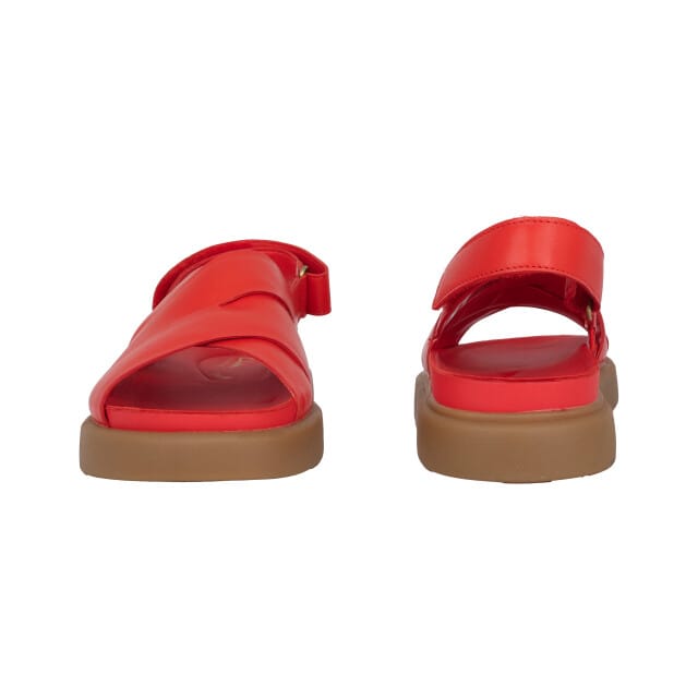 Clarks Aristella Sun - dames sandaal - Rood - maat 35.5 (EU) 3 (UK)
