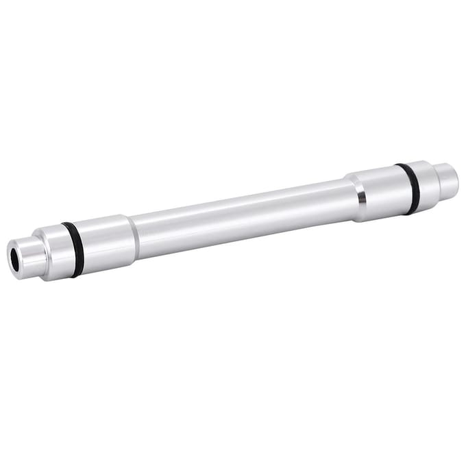 Adaptateur de moyeu d'axe traversant pour vélo 12 mm vers 9 mm Blocage rapide Argent noir