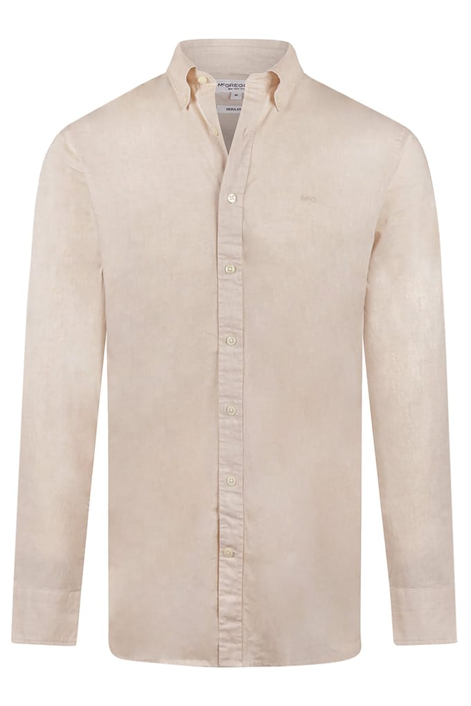 McGregor Cotton/linnen Shirt Kit Größe: XL | Casual hemden Outlet | Herren