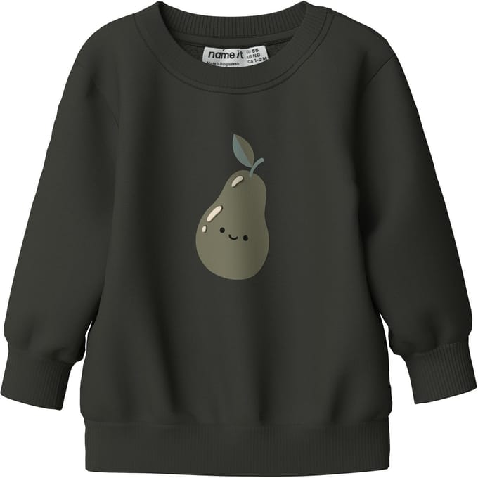 NAME IT - NBMVONNE LS SWEAT BOX BRU - Baby - Vesten