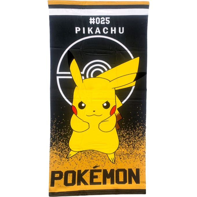Pokémon strandlaken - 140 x 70 cm. - Pokémon handdoek - sneldrogend