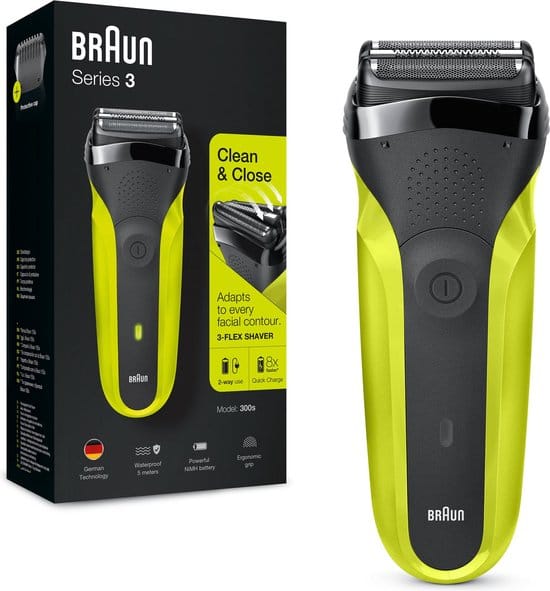 Braun 300s - Series 3 163305 Folie-scheerapparaat Zwart