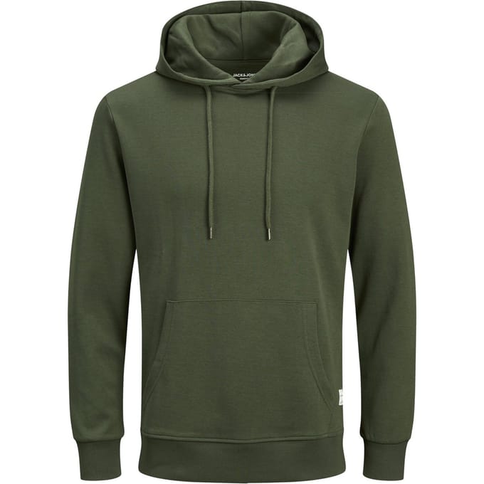 JACK&JONES Maat L  - JJEBASIC SWEAT HOOD NOOS - Heren - Sweaters