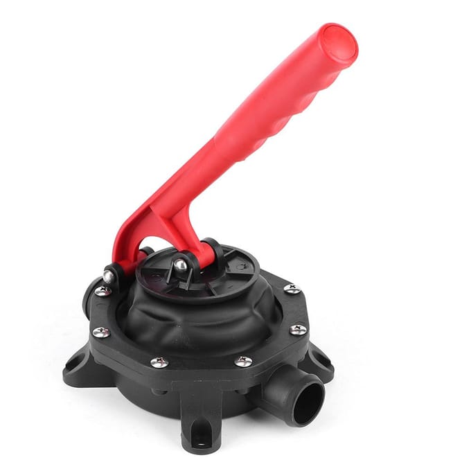 Pompe de Cale Manuelle 720 GPH Outils Manuels Transfert d'Eau Diaphragme Pompe Auto-Amorçante pour Bateau Marin