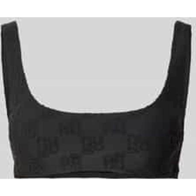 Bikinitop met structuurpatroon model 'TERRY MONO_BRALETTE'