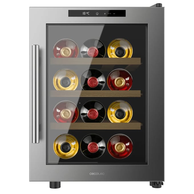 Cave à vin thermoélectrique Cecotec Bolero GrandSommelier 1255 CoolWood