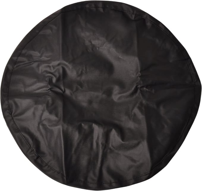 Zwarte reservewiel hoes - 13 inch - Ø58x21 cm
