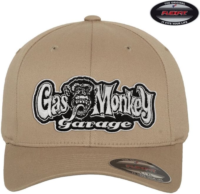 Gas Monkey Garage Flexfit Base ball Cap G -92-G 9902-CB37MGMG