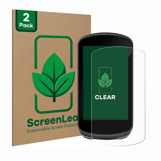 2 Stuks Screenprotector voor Garmin Edge 1030 Plus - Hoogwaardige Beschermfolie transparant
